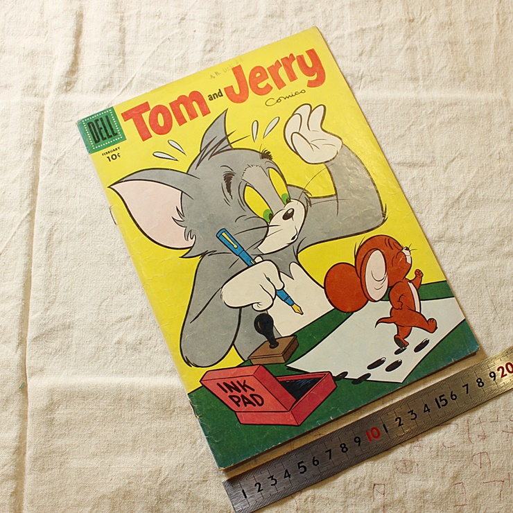 トムとジェリー コミック 50s Tom and Jerry comics Vol.1 No.139 February Dell Publishing 1956年 アメコミ