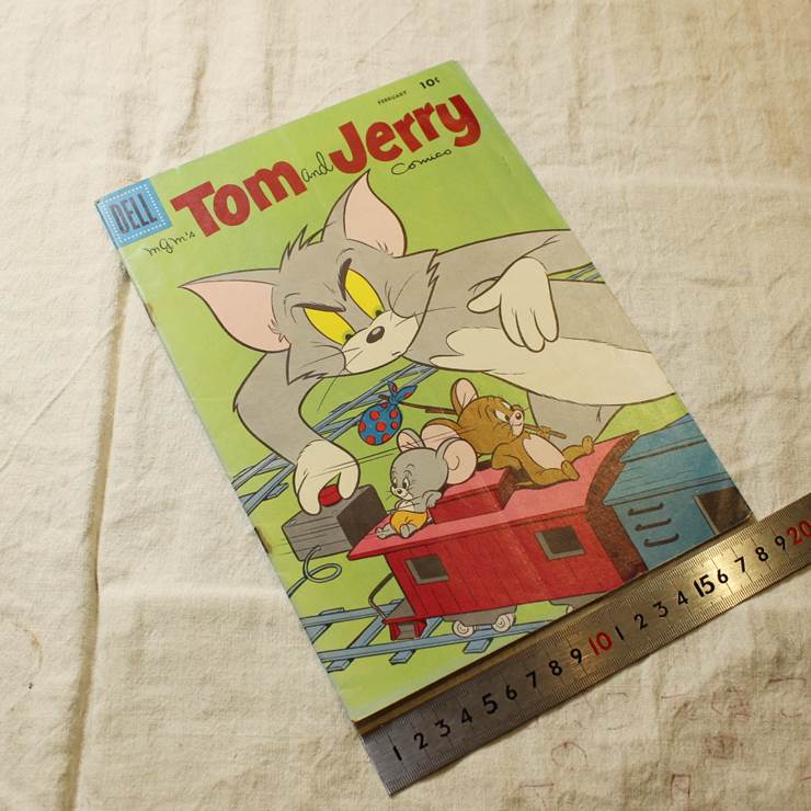 トムとジェリー コミック 50s Tom and Jerry comics Vol.1 No.163 February Dell Publishing 1958年 アメコミ 7up