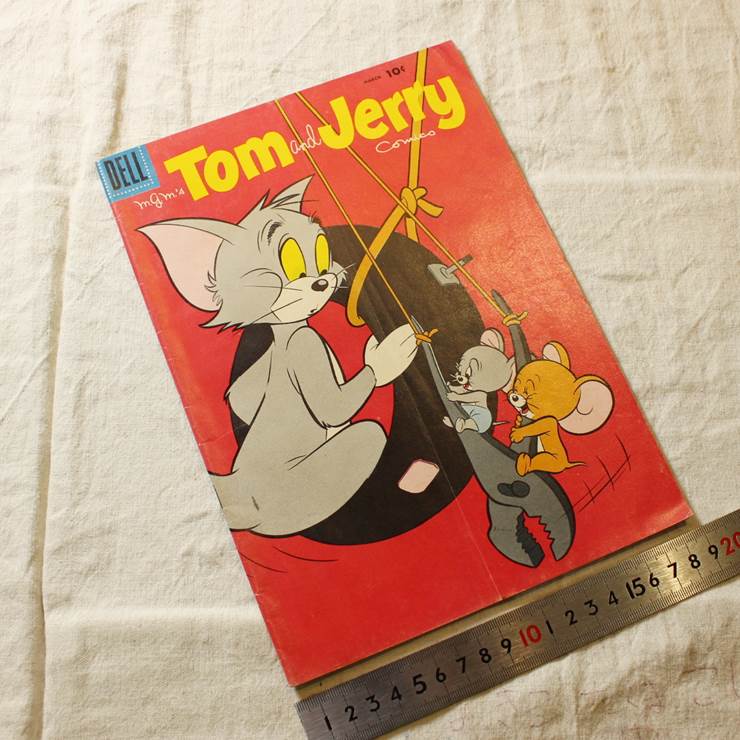 トムとジェリー コミック 50s Tom and Jerry comics Vol.1 No.164 MARCH Dell Publishing 1958年 アメコミ