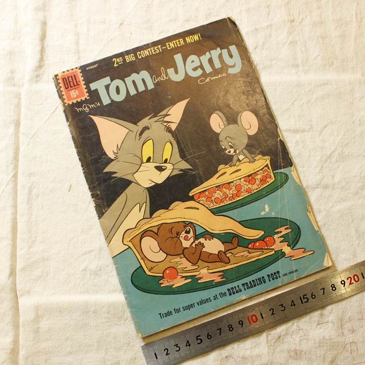 トムとジェリー コミック 60s Tom and Jerry comics Vol.1 No.205 AUGUST Dell Publishing 1961年 アメコミ トムジェリ