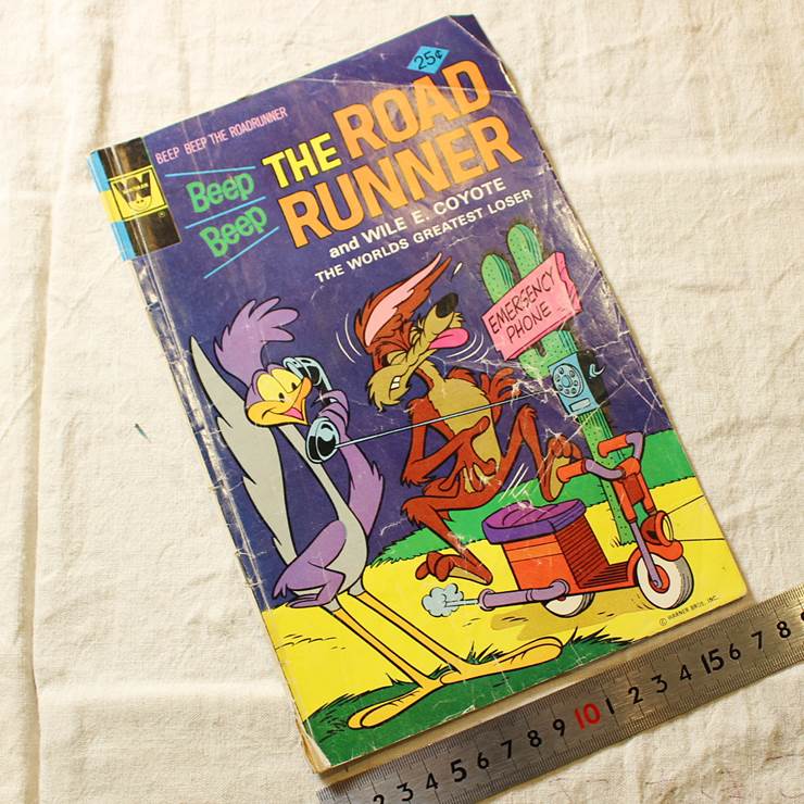 ロードランナー コミック 70s Beep Beep THE ROAD RUNNER comics No.53 1975年 アメコミ コヨーテ ワーナー