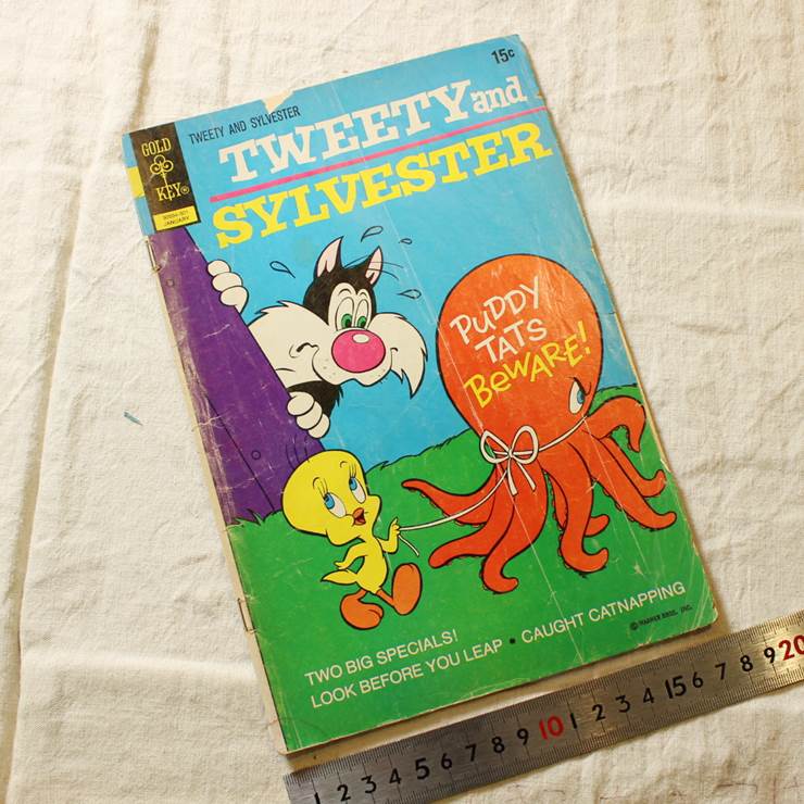 トゥイーティー コミック 70s TWEETY and SYLVESTER comics No.28 1972年 アメコミ シルベスター ワーナー