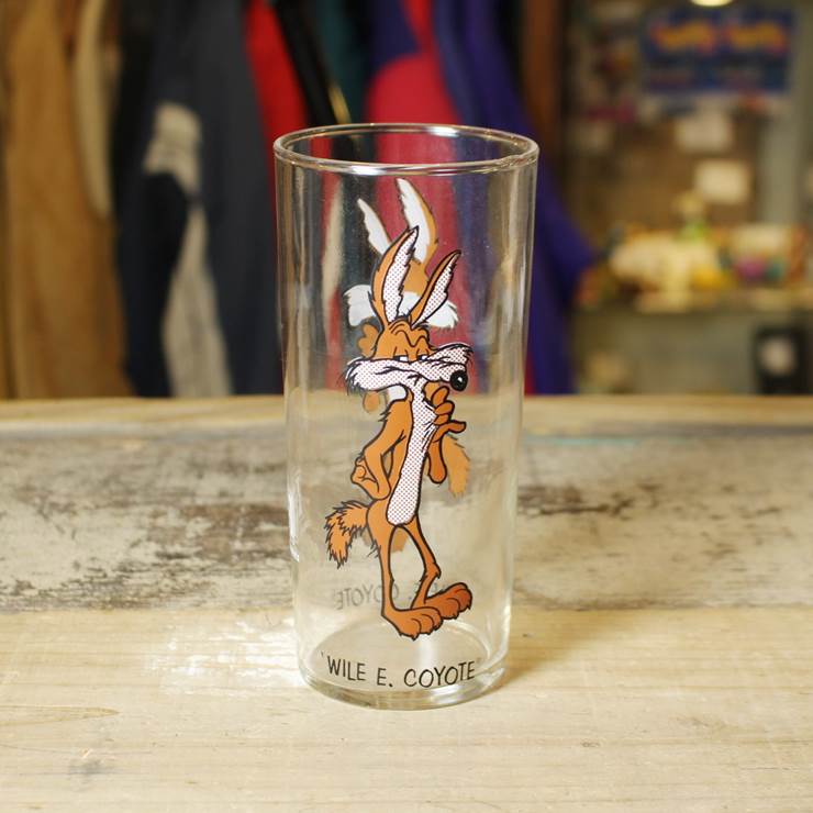 1973 PEPSI ペプシコーラ Wile E. Coyote グラス Collector series glass ワイリーコヨーテ ルーニーテューンズ LOONEY ワーナー19ty4