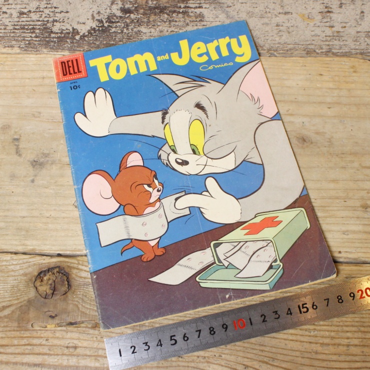 トムとジェリー コミック 50s Tom and Jerry comics Vol.1 No.141 April 1956 Dell Publishing アメコミ トムジェリ