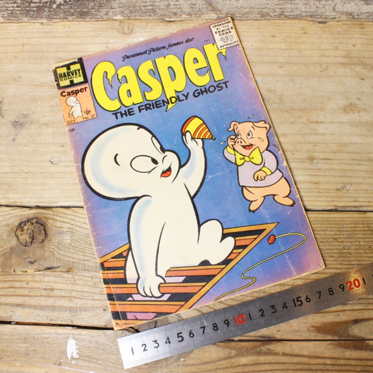 50s キャスパー コミック Casper the Friendly Ghost Comics No.37 1955 アメコミ