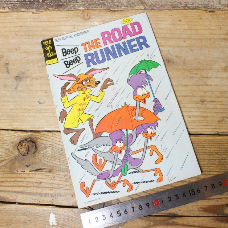 70s ロードランナー コミック Beep Beep THE ROAD RUNNER comics No.60 1976年 アメコミ コヨーテ ワーナー