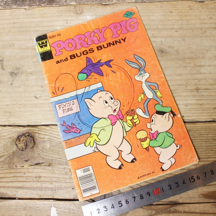 70s ポーキーピッグ バッグスバニー コミック PORKY PIG and BUGS BUNNY comics No.78 1977年 アメコミ ワーナー