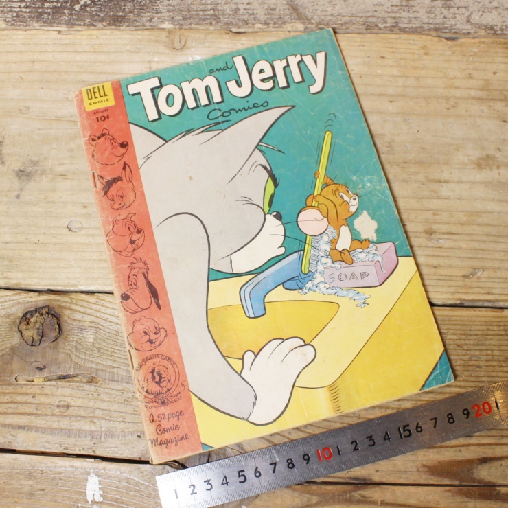 トムとジェリー コミック 50s Tom and Jerry comics Vol.1 No.121 August 1954 Dell Publishing アメコミ トムジェリ