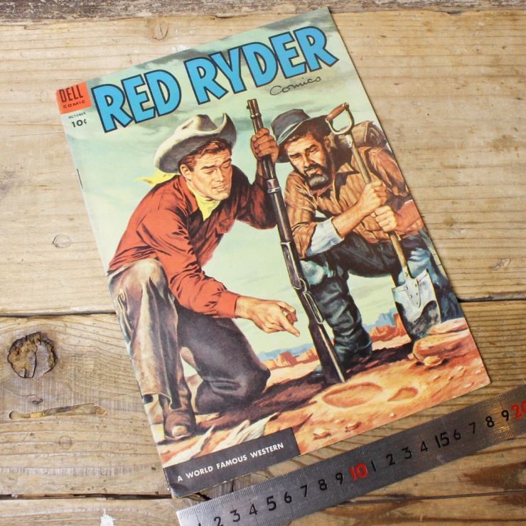 50s レッドライダー コミック RED RYDER comics No.135 1954年 インディアン ウエスタン アメコミ