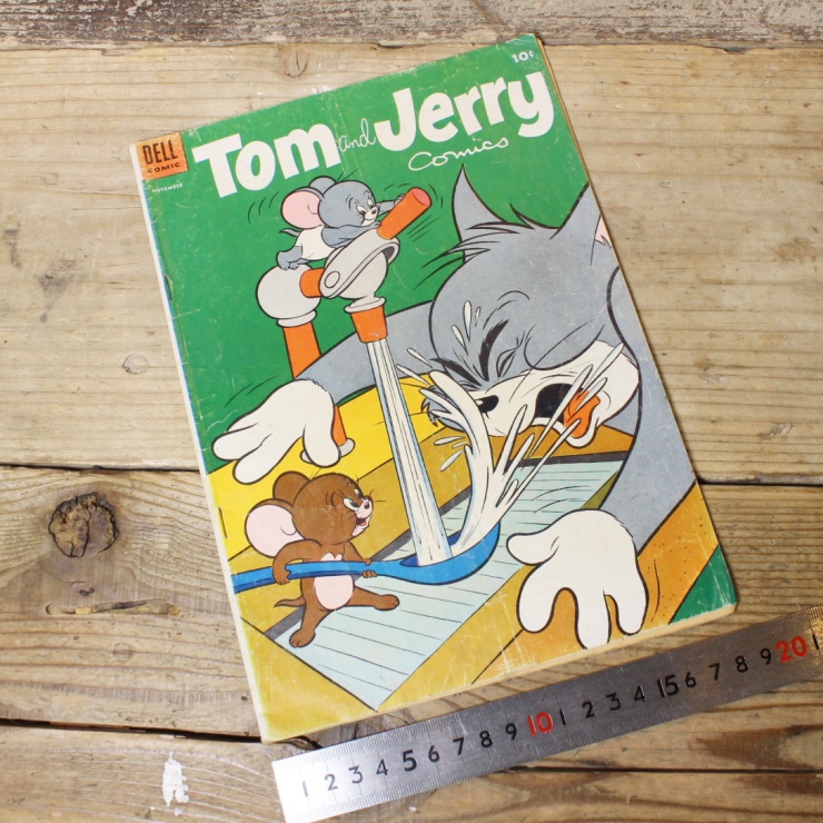 トムとジェリー コミック 50s Tom and Jerry comics Vol.1 No.124 November 1954 Dell Publishing アメコミ トムジェリ
