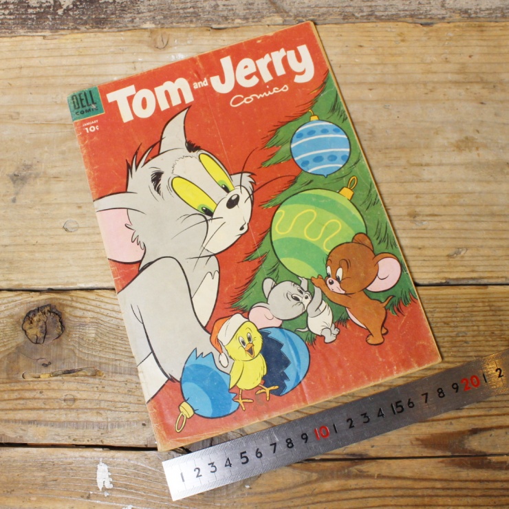 トムとジェリー コミック 50s Tom and Jerry comics Vol.1 No.126 January 1955 Dell Publishing アメコミ トムジェリ