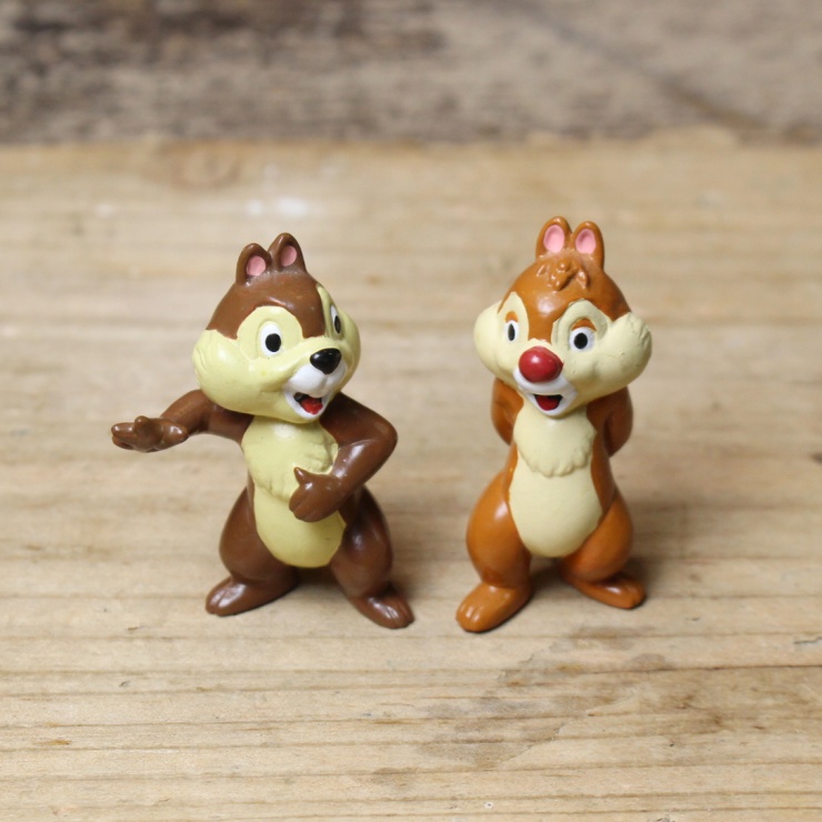 00s Chip 'n Dale チップとデール フィギュア 2体セット