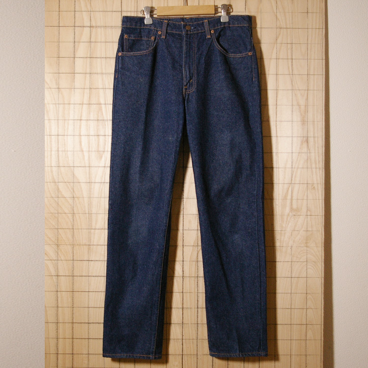 【Levi's】カナダ製古着リーバイス505濃紺デニムパンツ|メンズW33|de-p-52