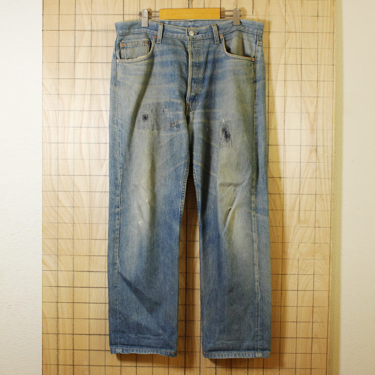 Levis501/USA製古着/ブルージーンズ・デニムパンツ/W36L34