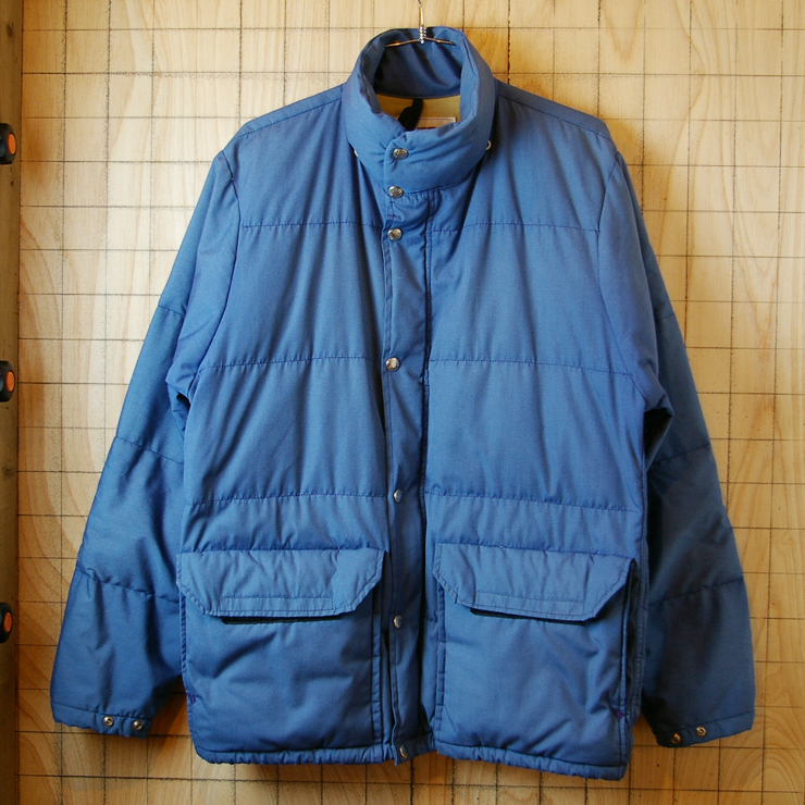 THE NORTH FACE】US古着70'sビンテージライトブルー(水色)Sサイズ茶