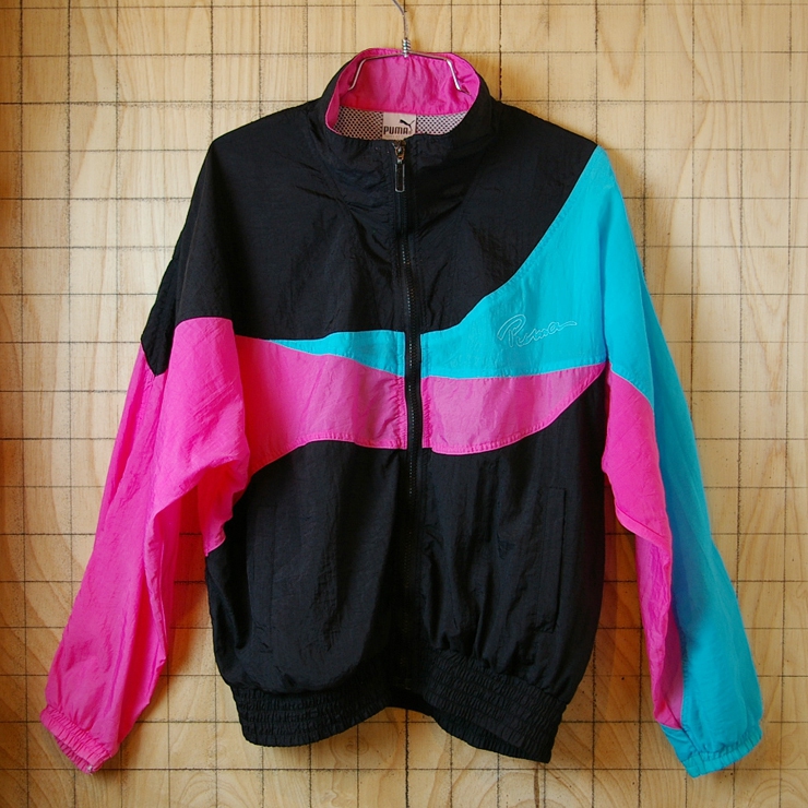 80s puma プーマ　ナイロンジャケット