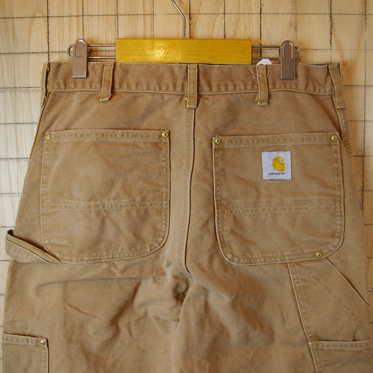 【Carhartt】古着USA製70sカーハートダブルニーダックペインターパンツユニオンチケットW34L36 【Carhartt】古着USA製70sカーハートダブルニーダックペインターパンツユニオンチケットW34L36