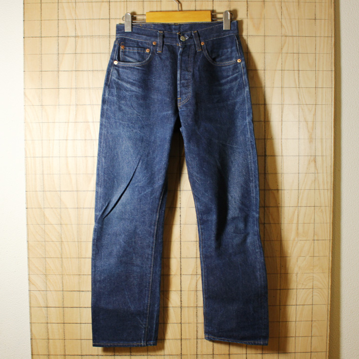 Levi's501 赤耳タイプ/80sUSA製ビンテージ古着/ブルーデニムパンツ・ジーンズ/W28L33