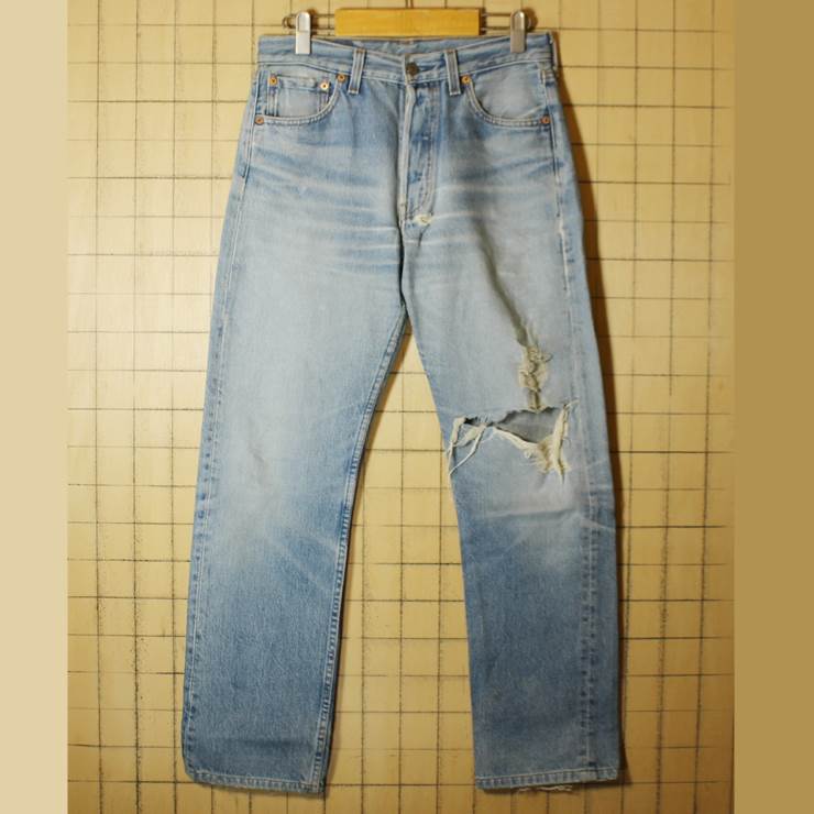 Levi's 501 クラッシュデニム