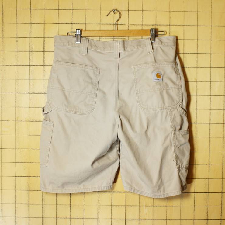 carhartt カーハート ショートパンツ ベージュ W34 ショーツ 短パン