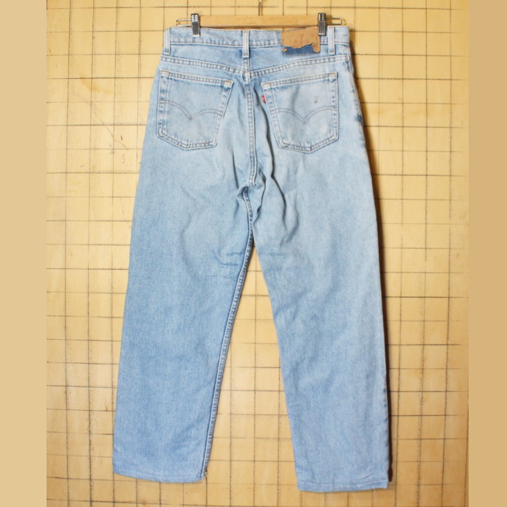 90s USA製 Levis 510 リーバイス ブルー ジーンズ デニム パンツ W32 ...