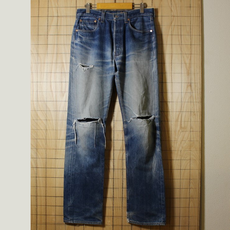 Levis501xx/USA製古着/ブルージーンズ・デニムパンツ/W32L36