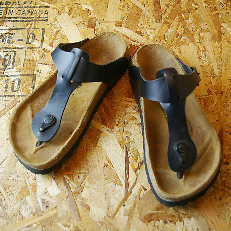 【BIRKENSTOCK Betula】Rap(ラップ)ブラックビルケンレディースサンダルsize24.5cm