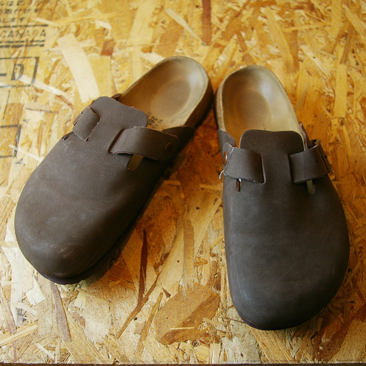 【BIRKENSTOCK Betula】ROCK(ロック)ブラウンレザービルケンメンズサンダルsize26.5cm