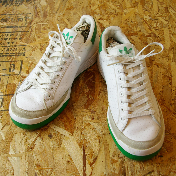 【adidas】USEDアディダスRod Laber(ロッドレイバー)ホワイトスニーカーサイズ27.0cmUSメンズ9
