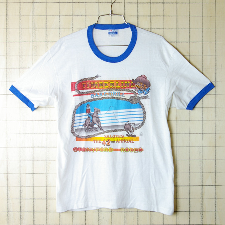 古着USA製timber line 80'sTシャツ