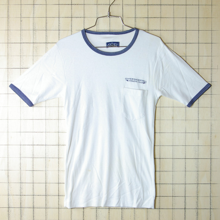 古着USA製anaheim racquetball athletic club Tシャツ【Jockey International】