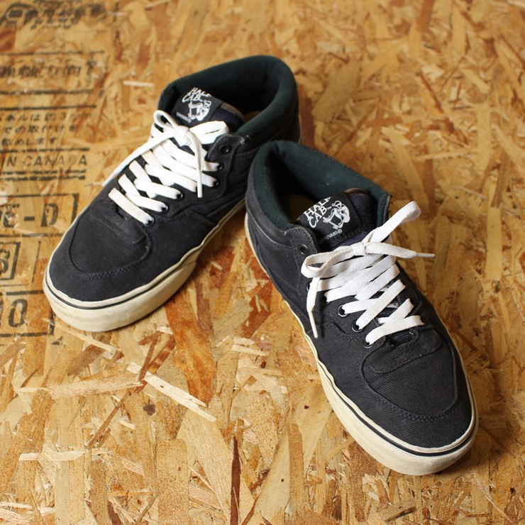 VANS HALF CAB ハーフキャブ キャンバススニーカー ブラック シューズ 26.5cm US8.5