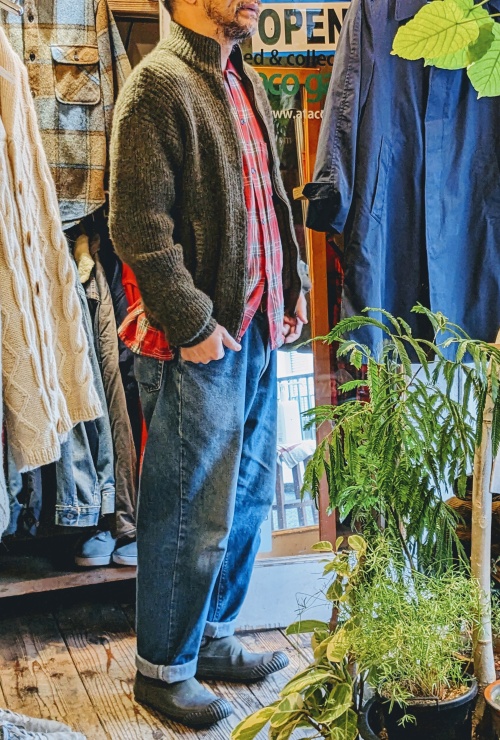 LLBean エルエルビーン ドライバーズ ニット ジップアップ ウール LLBean エルエルビーン ドライバーズ ニット ジップアップ ウール